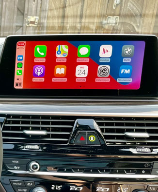 Apple CarPlay in een BMW